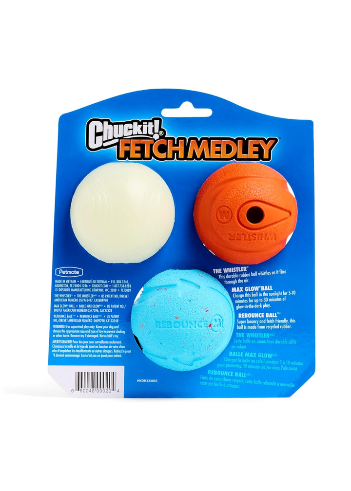 Medium Fetch Medley Assorted 3pk