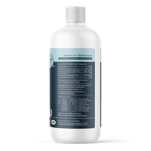 Fish Oil for Dogs and Cats Pet Supplement