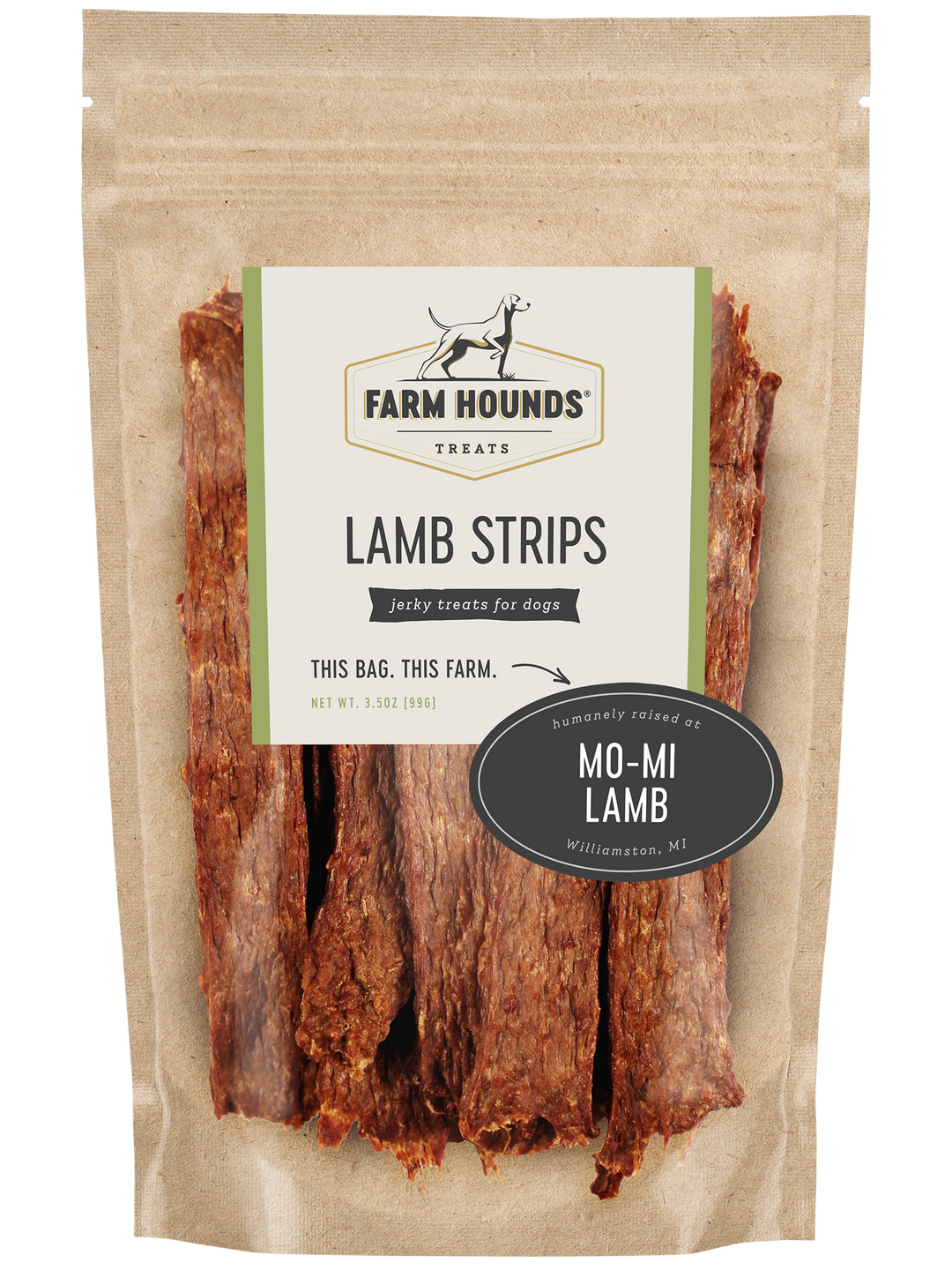 Lamb Strips - All-Natural - 3.5 oz (LIMITED SEASONAL)