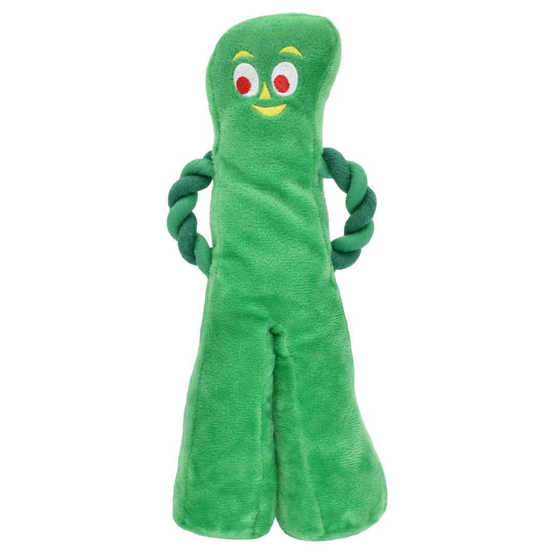 Gumby w/ Rope Arms Dog Plush Toy 10"
