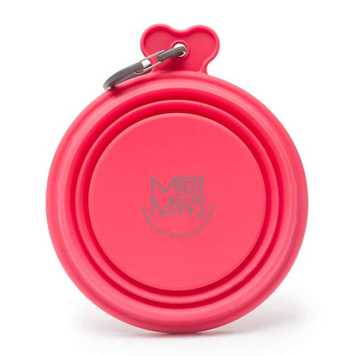 Silicone Collapsible Dog Bowl, Large , 3 Cup Travel Dog Bowl