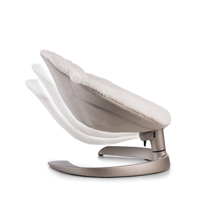 Shell Pet Bed and Swaying Lounger (Latte)