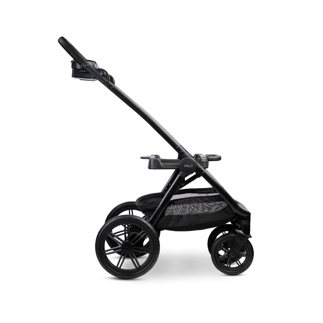 Onyx+Black Maeve iso7X-R Wind + Roscoe Trek Pet Car Seat and Stroller Travel System
