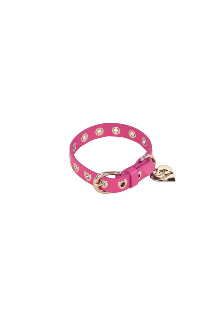 Pink Peony Heart Collar