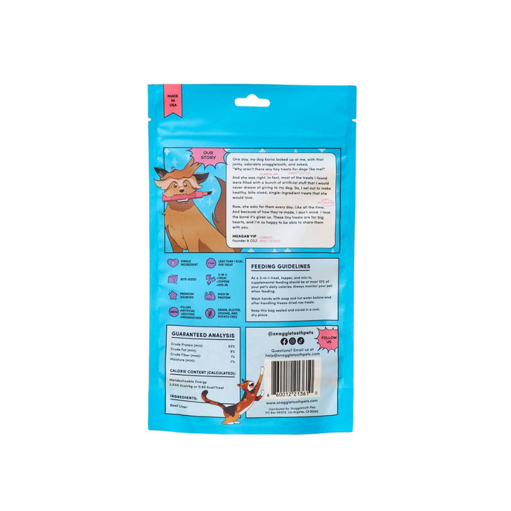 Beef Liver - Freeze Dried Raw Teeny Tiny Treats