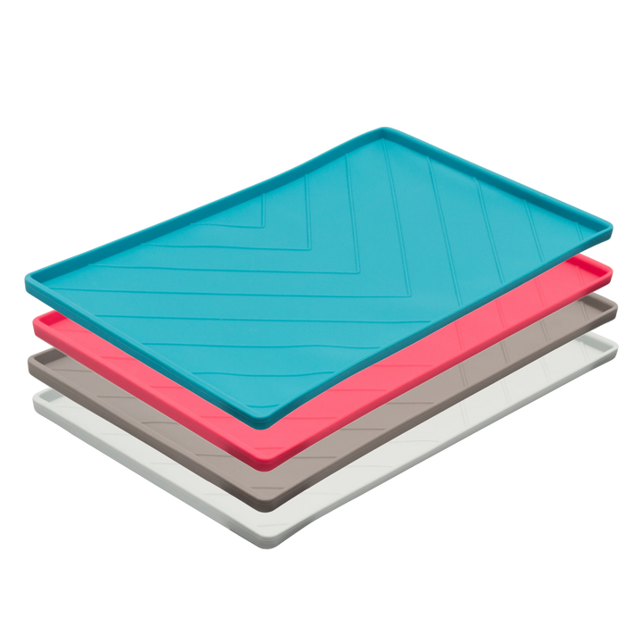 Silicone Food Mat Raised Edge Medium