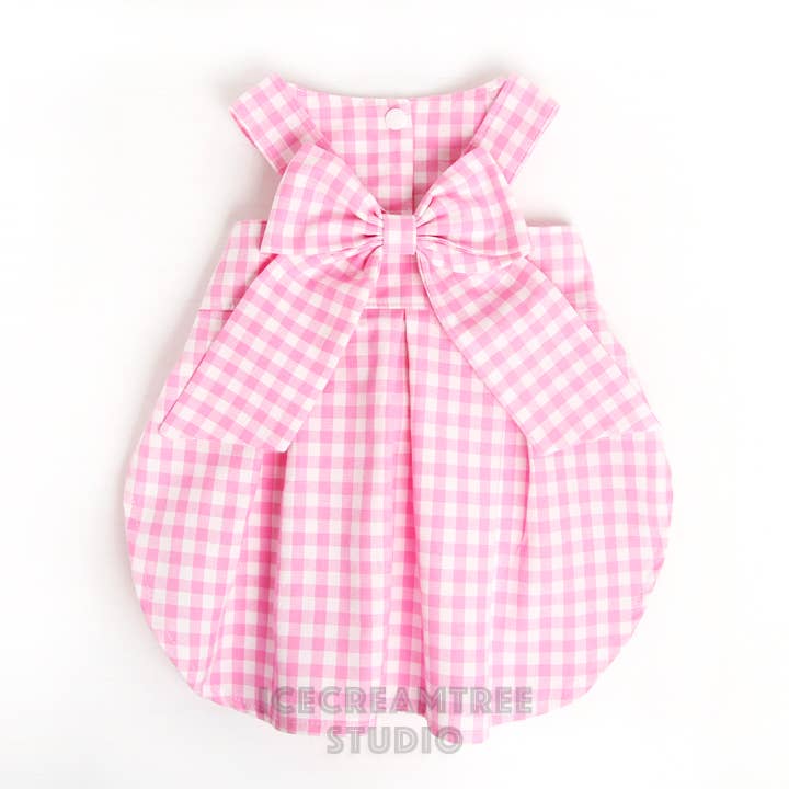 Barbie Inspired Outfit Dress Necklace Set - Dog Cat Costume