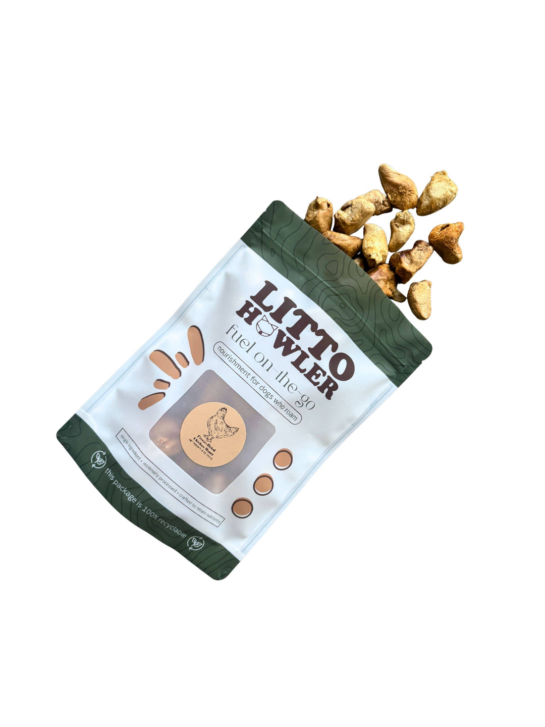 Chicken Heart Freeze-Dried | 4 oz