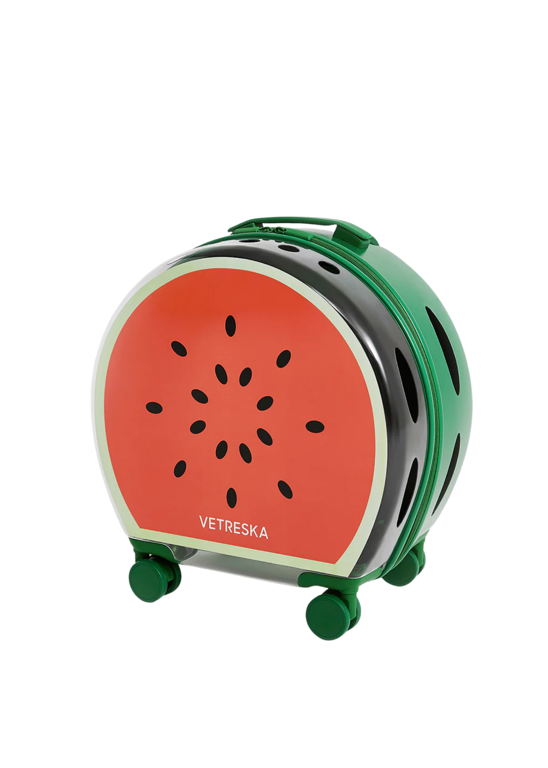Bubble Green Color Block Pet Carrier