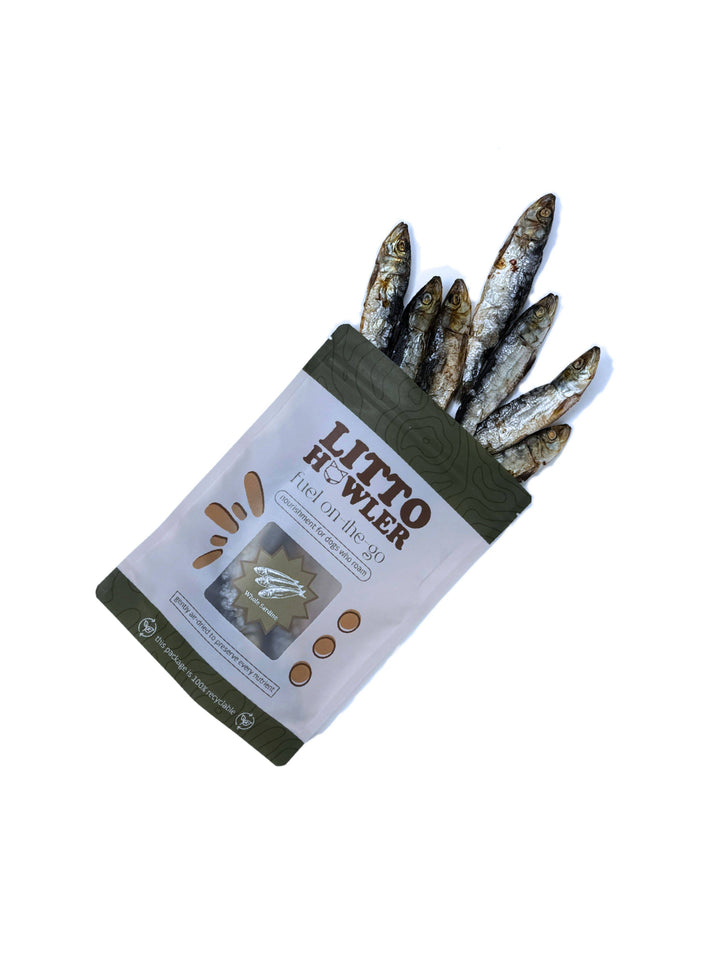 Whole Sardines Dehydrated | 3 oz
