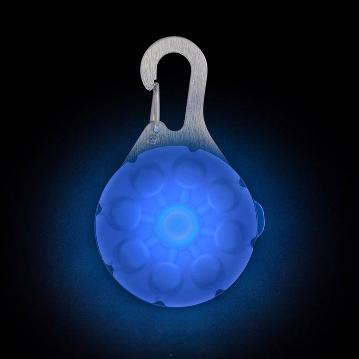 SpotLit Rechargeable Collar Light Blue