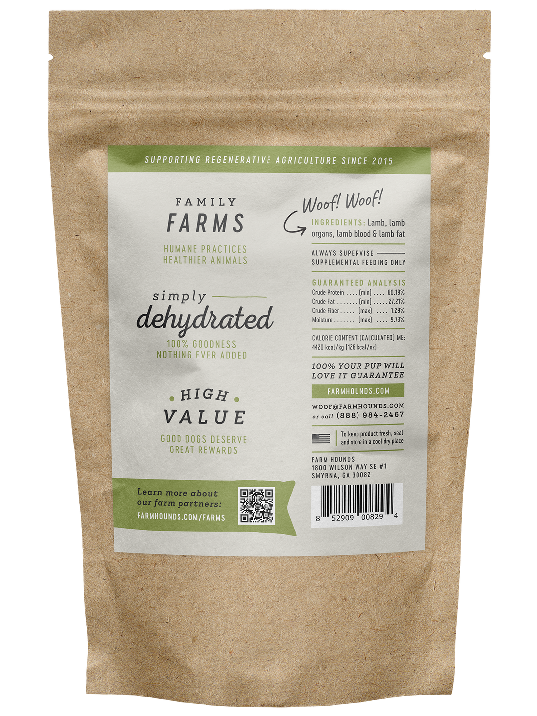 Lamb Strips - All-Natural - 3.5 oz (LIMITED SEASONAL)