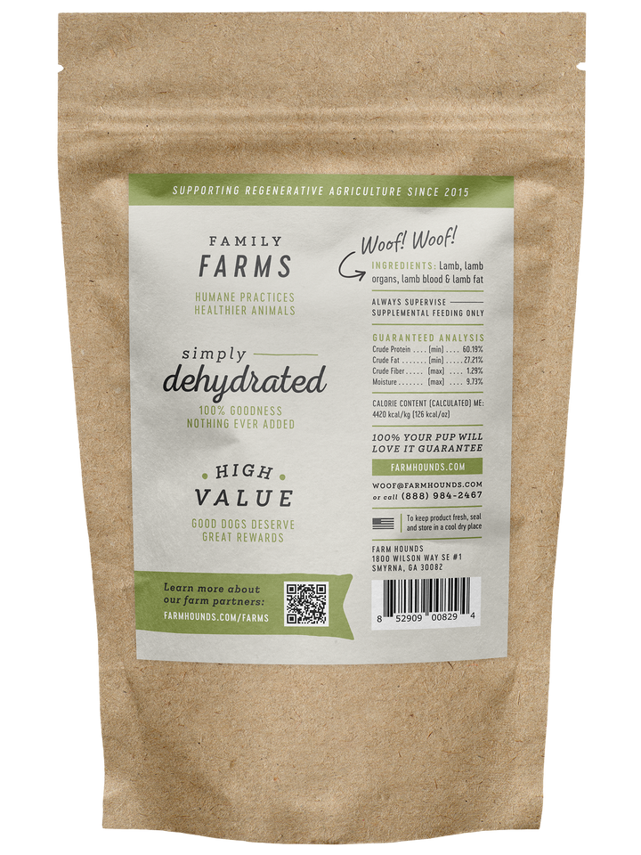 Lamb Strips - All-Natural - 3.5 oz (LIMITED SEASONAL)