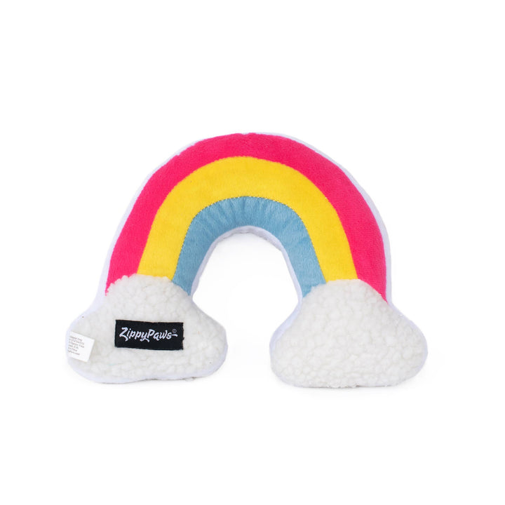Squeakie Pattiez Rainbow Dog Toy