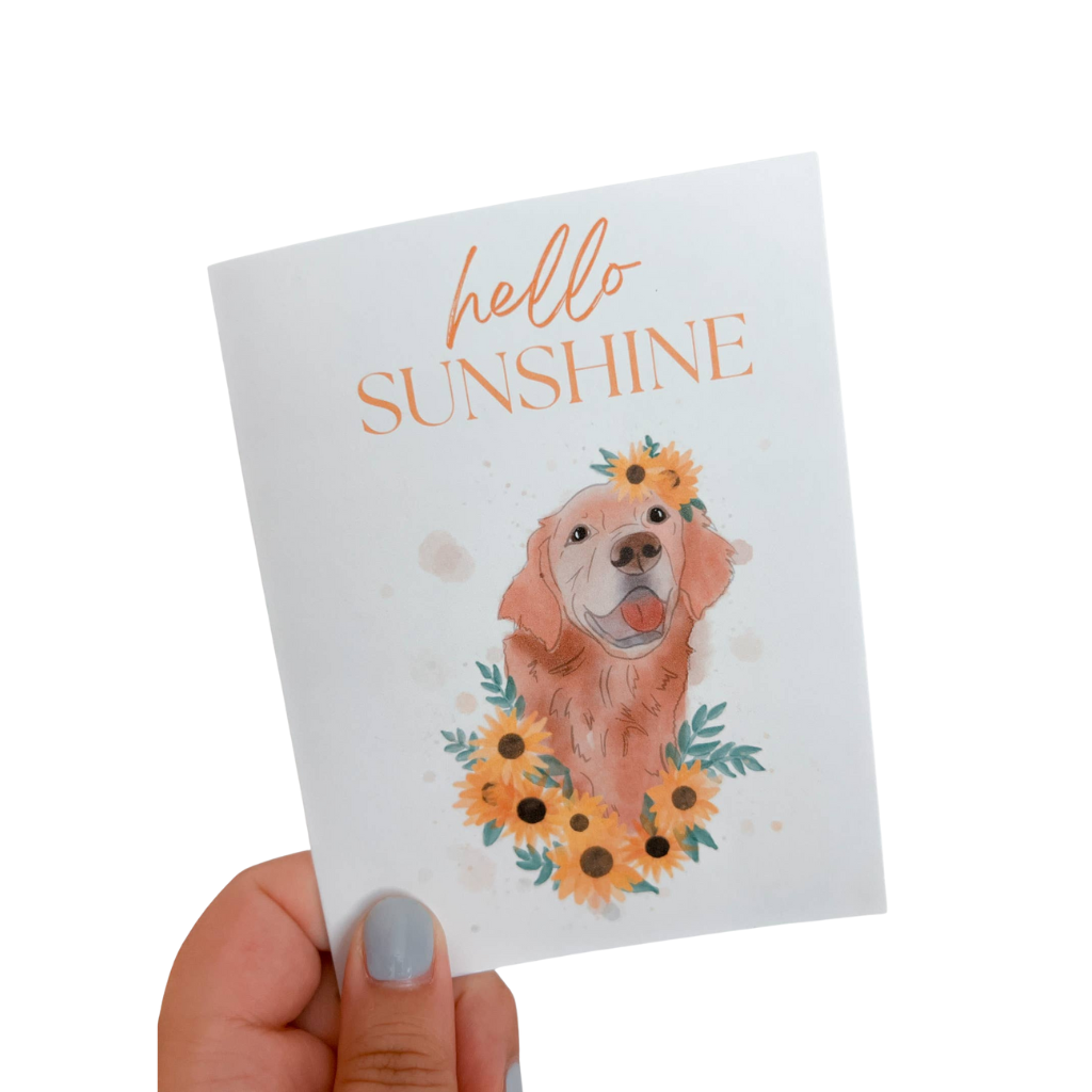 Hello Sunshine Greeting Card