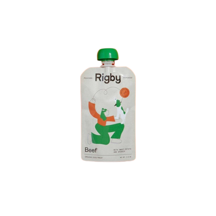 Organic Beef Squeeze Pouch for Dogs