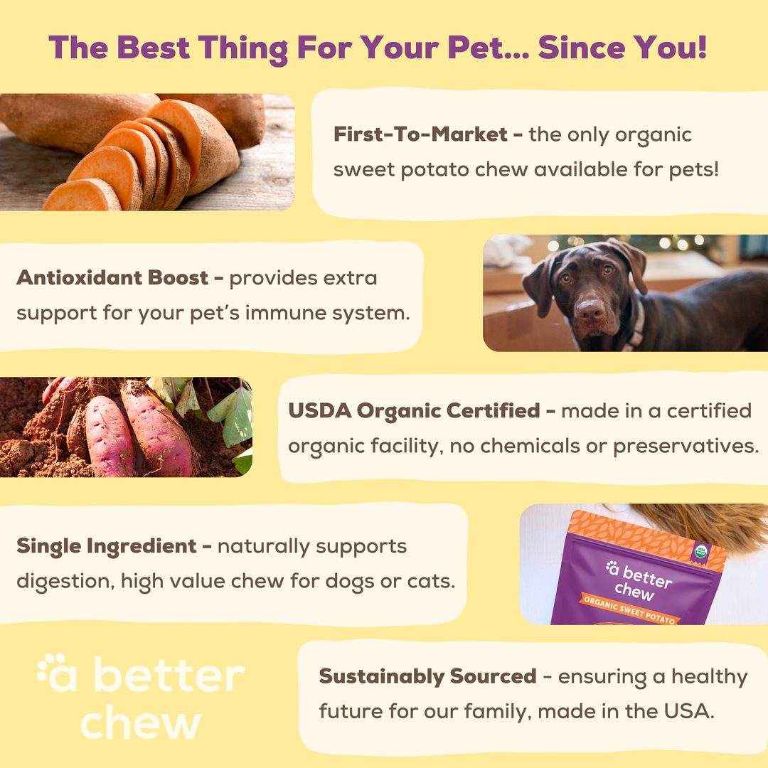 Organic Sweet Potato Chews