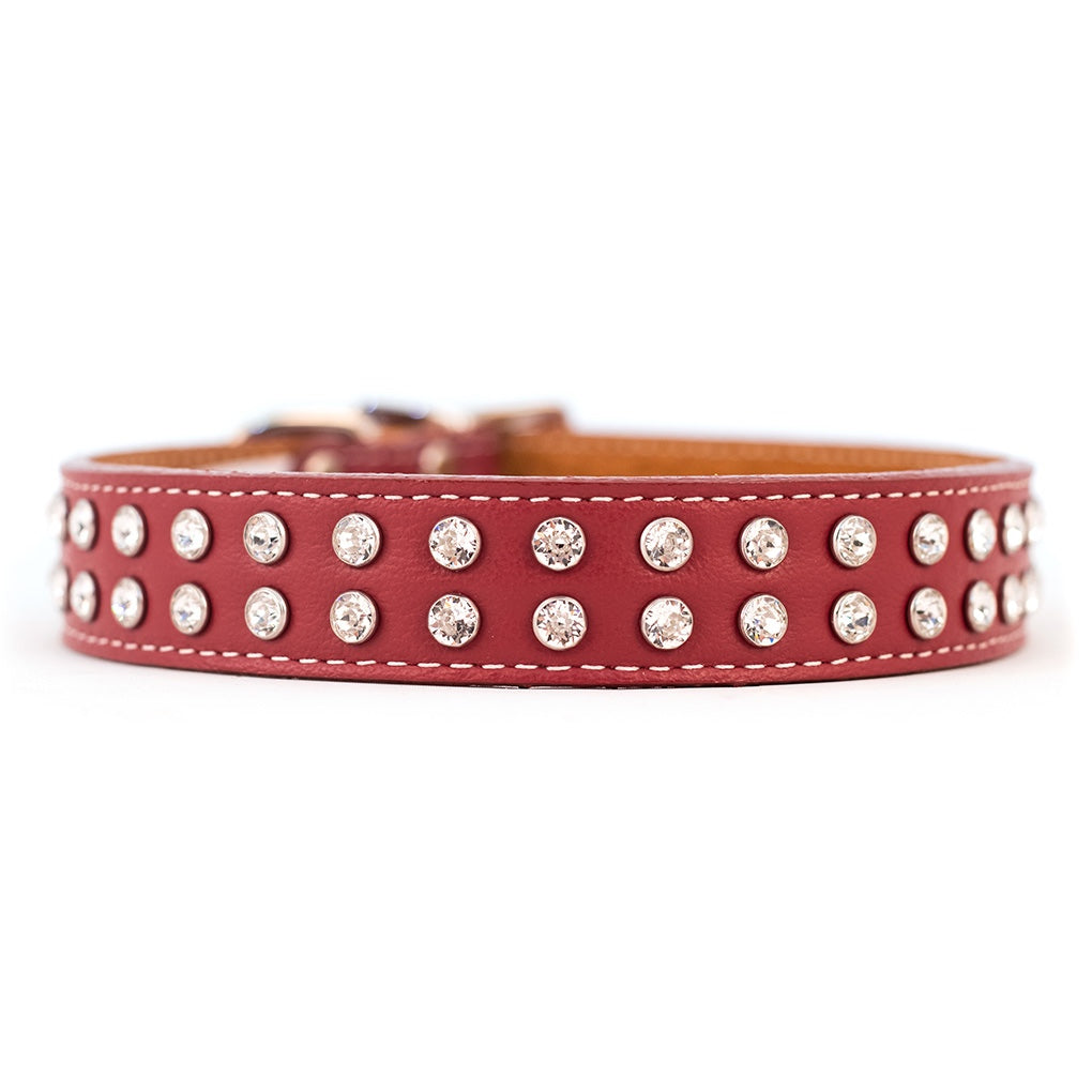Tuscan Collar with Two Rows of Crystals