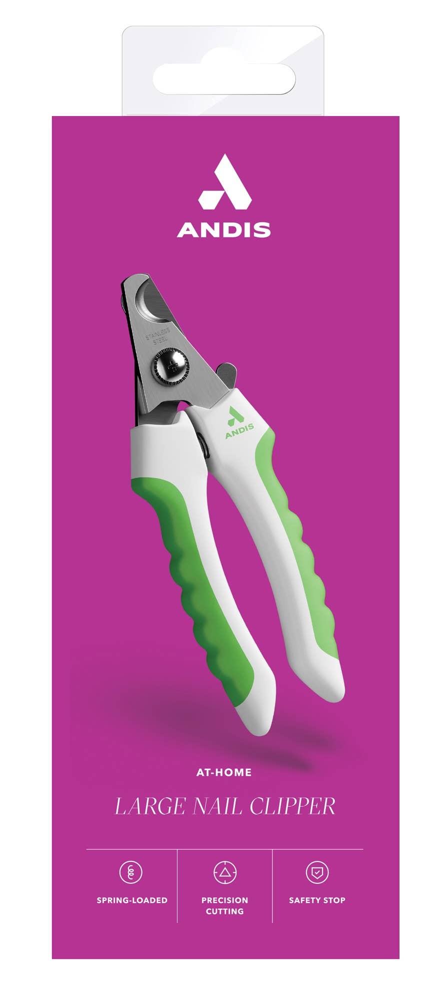 Nail Clipper, Green/White