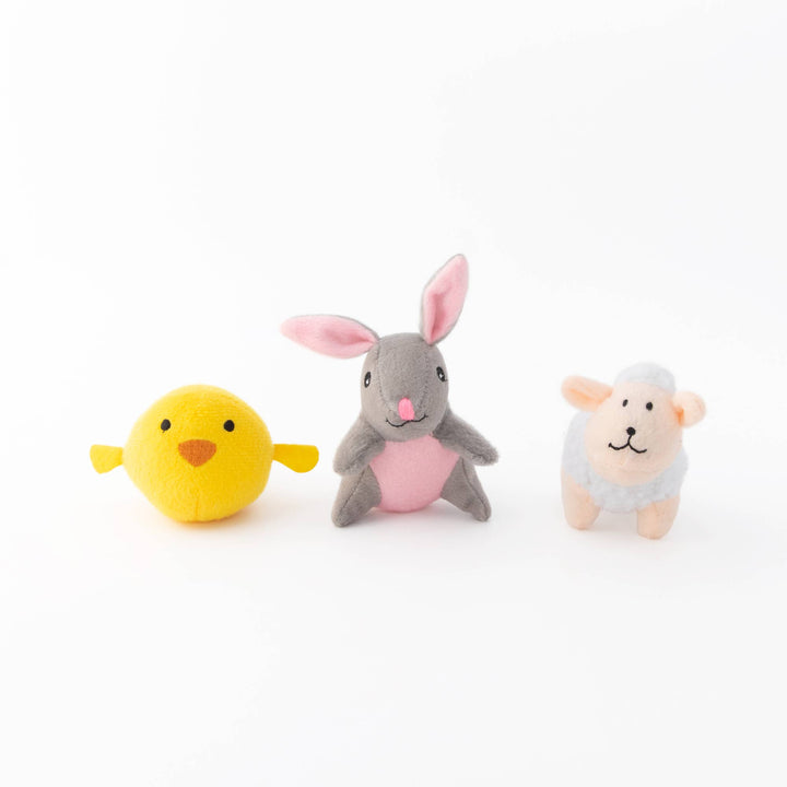 Miniz Easter Friends (3-pack) Dog Toy
