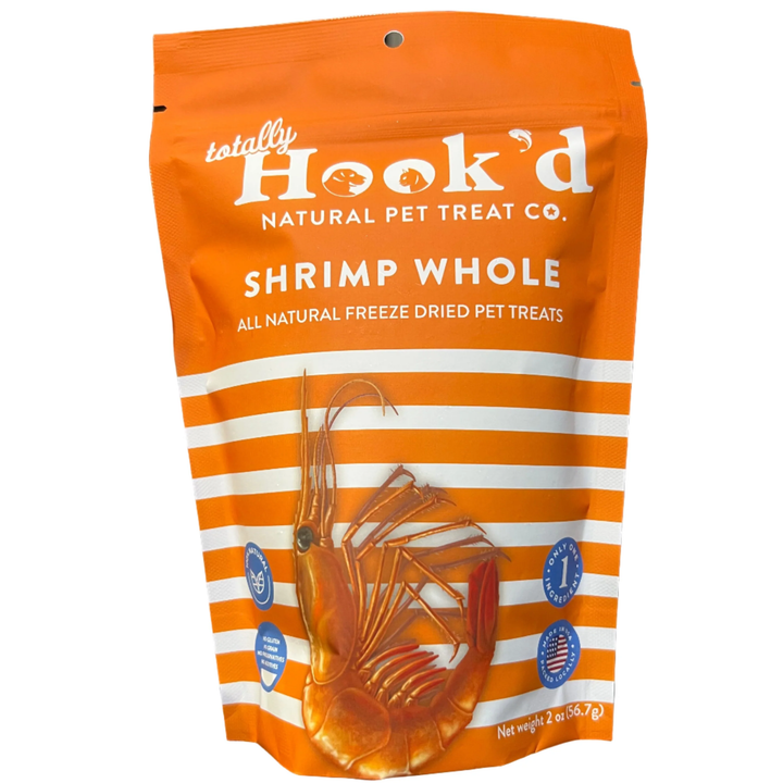 Shrimp 2oz Treats, 1-Ingredient &amp; 100% Natural Freeze-Dried