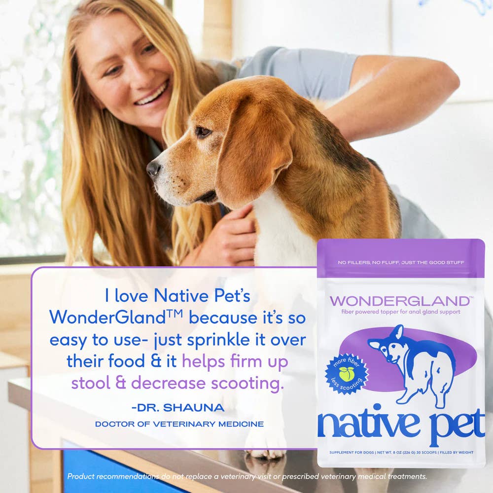 WonderGland Anal Gland Pumpkin Fiber &amp; Digestive Supplement