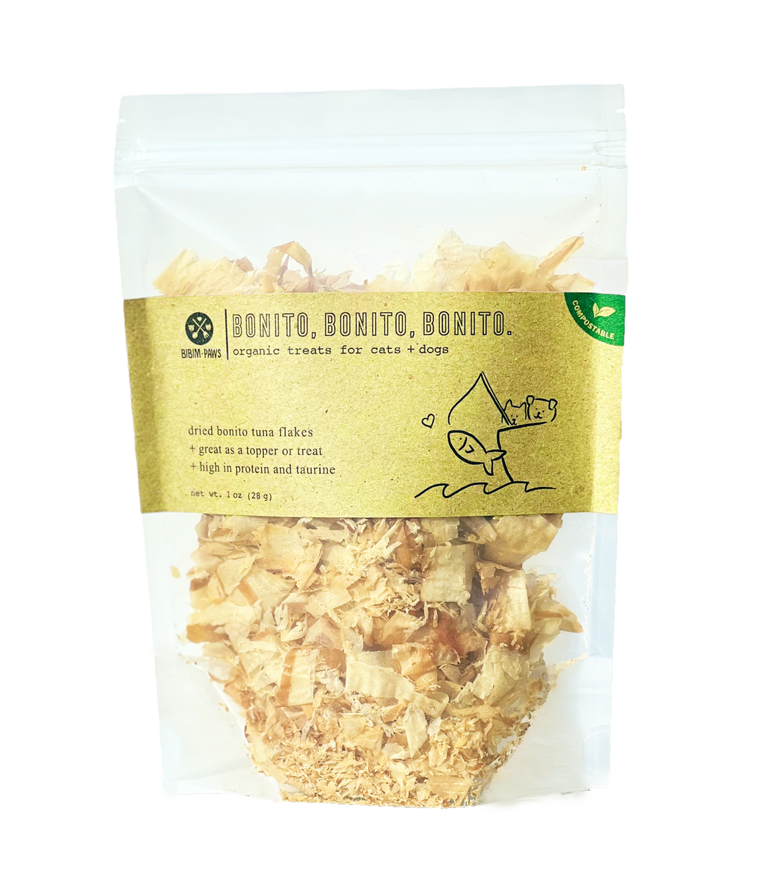 Bonito, Bonito, Bonito - Bonito Tuna Flakes for Cats + Dogs