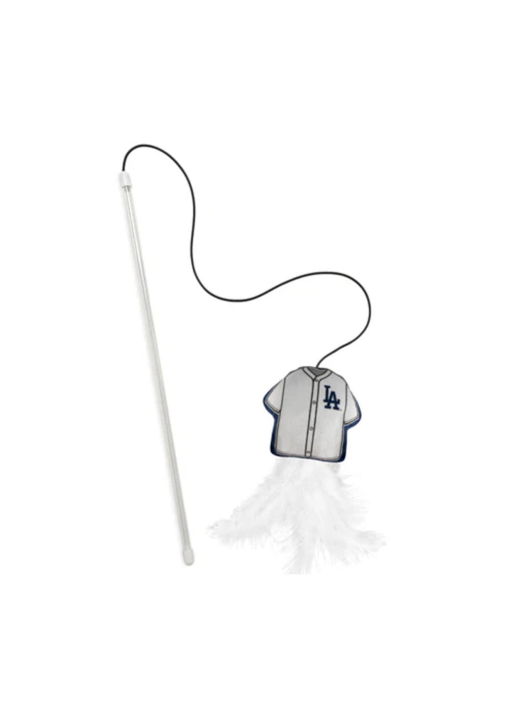 Los Angeles Dodgers Team Jersey Wand With Cat Nip