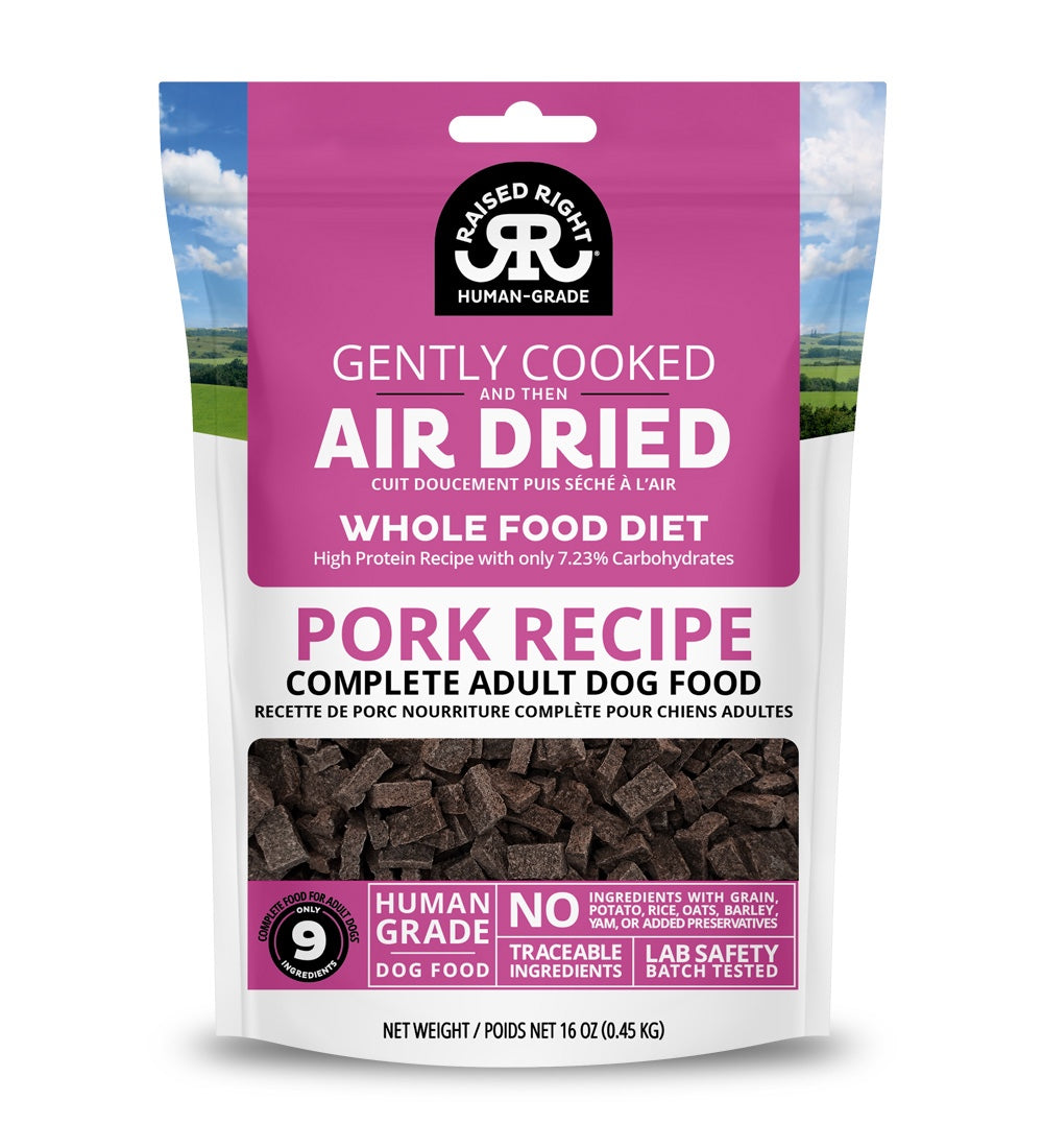 Air Dried Pork Adult Dog Food