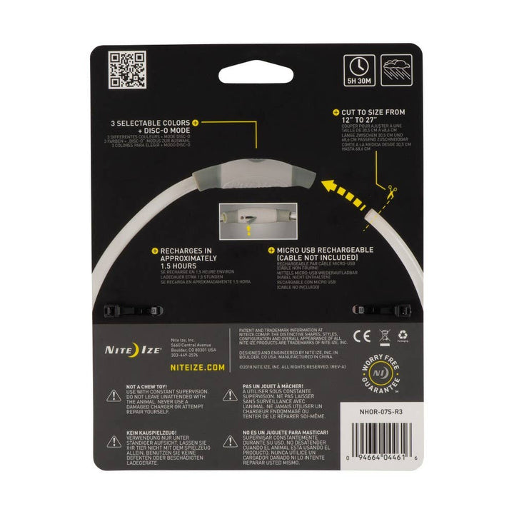 NiteHowl Rechargeable LED Safety Necklace Disco