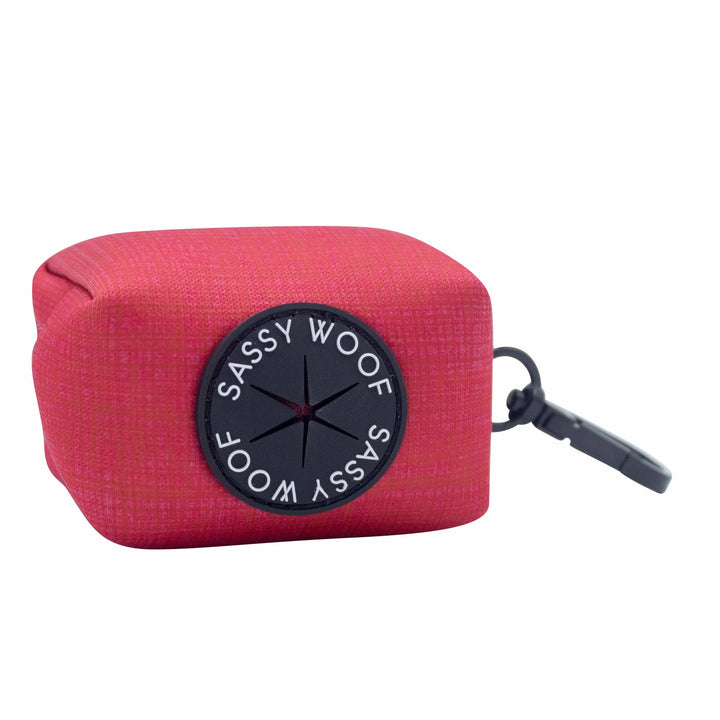 Dog Waste Bag Holder Merlot