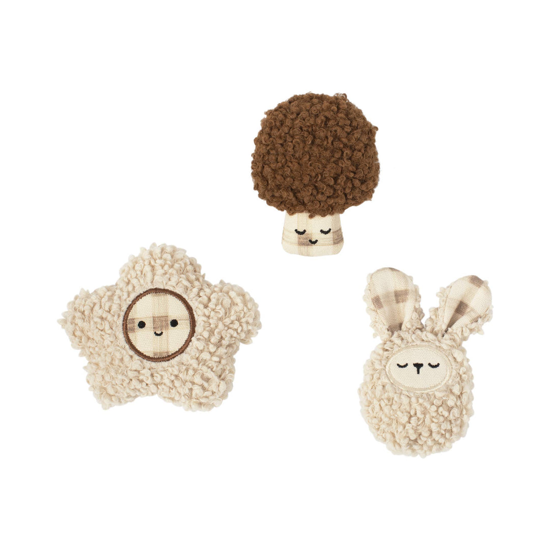 Meadow Blooms Dog Toy Set of 3