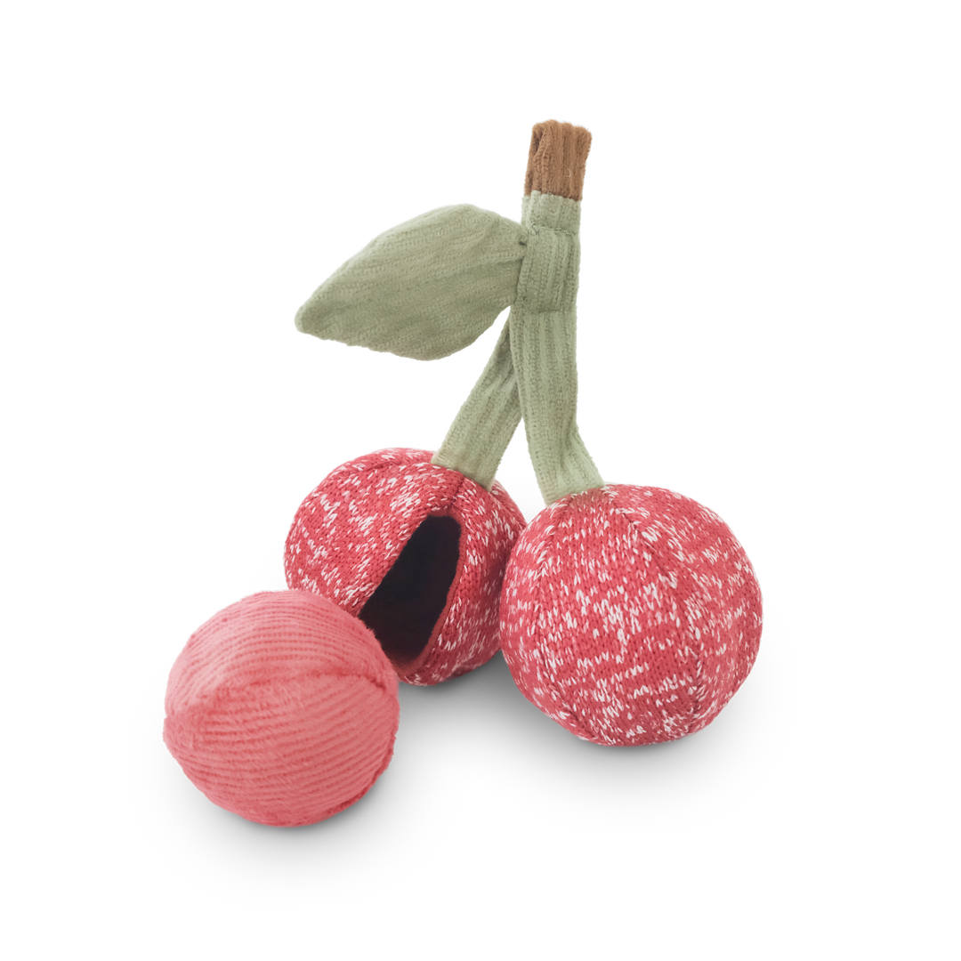 Cherry Pop Enrichment Dog Toy