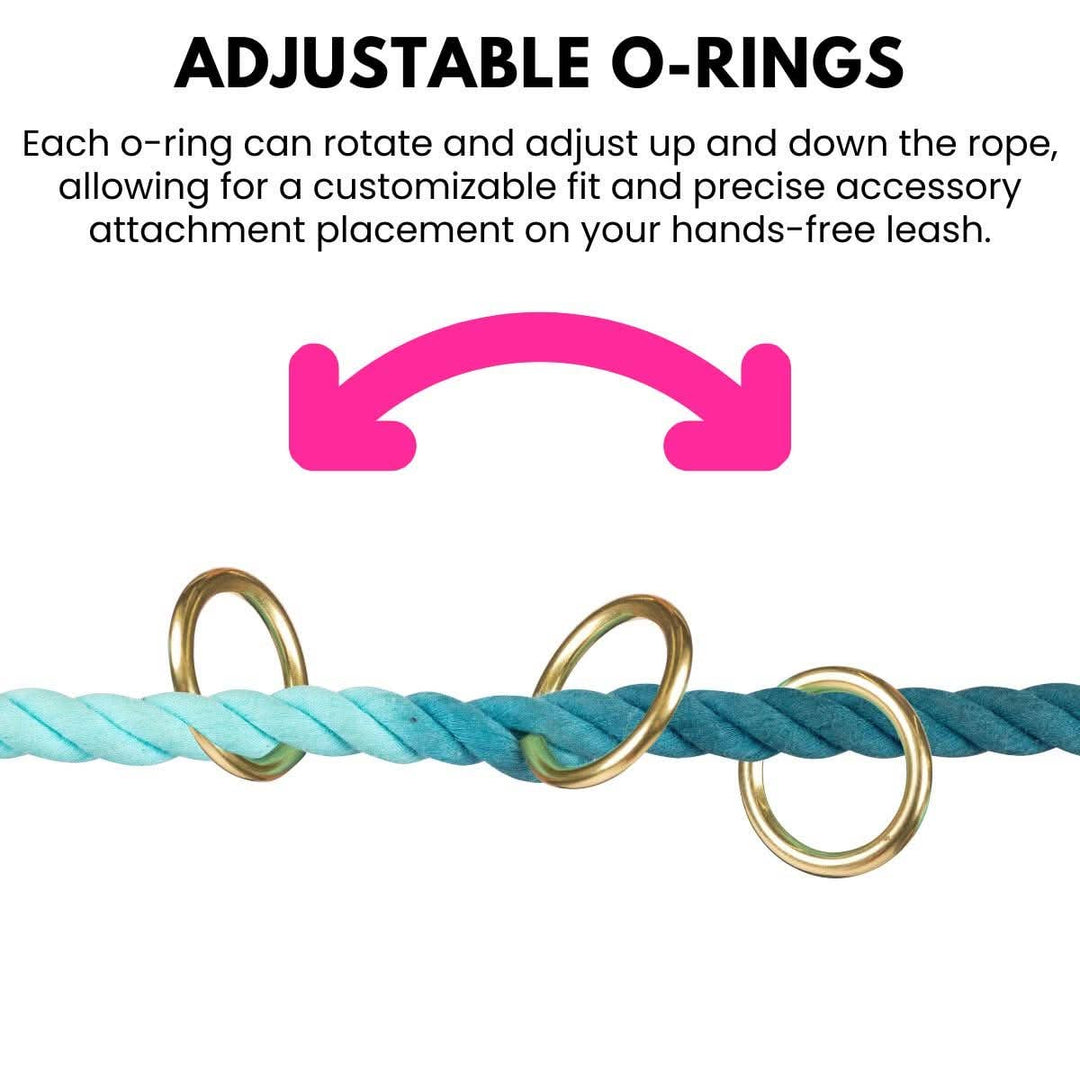 Beau Rainbow Hands-Free Leash