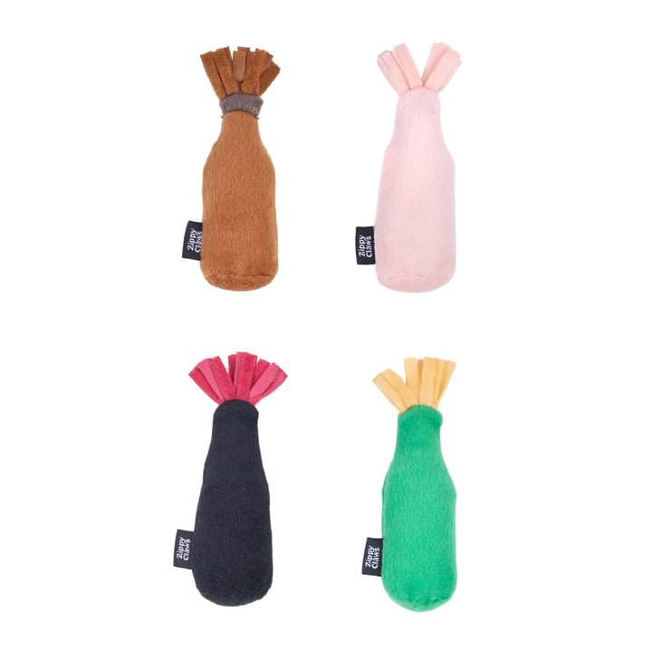ZippyClaws® Catnip Crusherz Alcohol 4-Pack