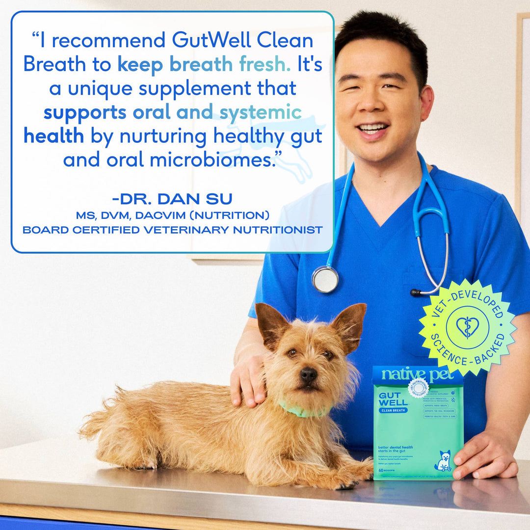 GutWell Clean Breath, Dog Dental Care Supplement