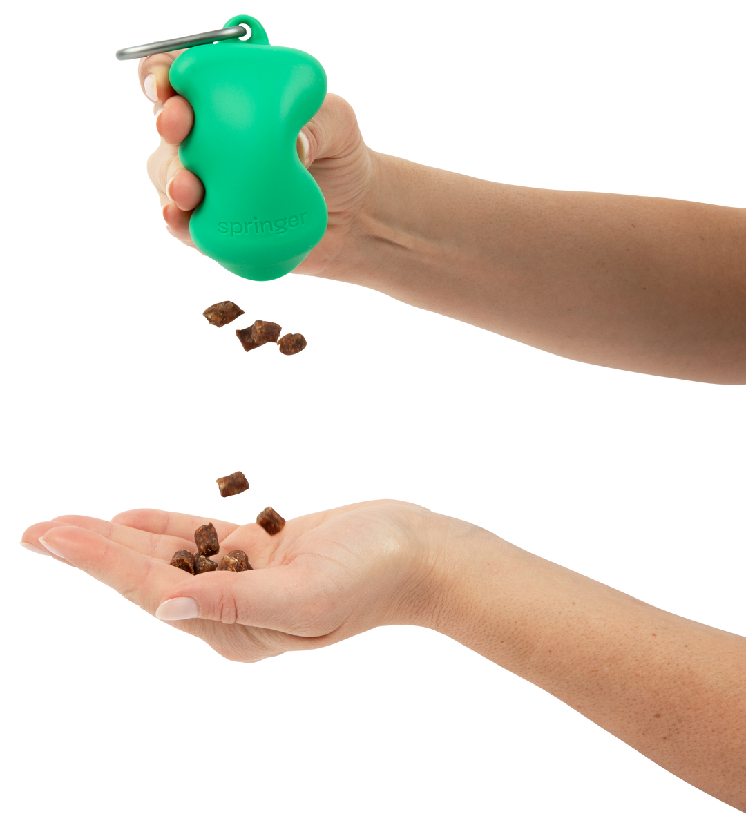 Squeeze Silicone Dog Treat Pouch Dispenser
