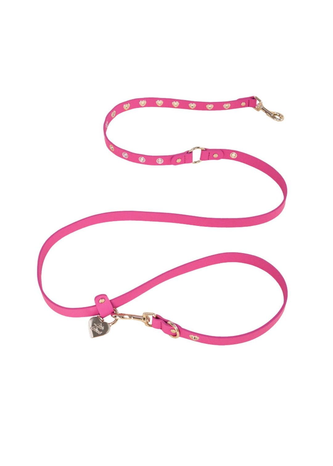 Pink Peony Heart Leash