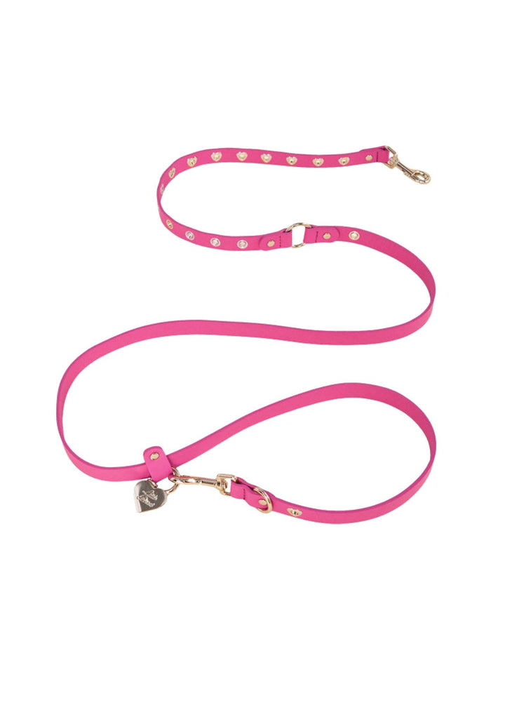Pink Peony Heart Leash