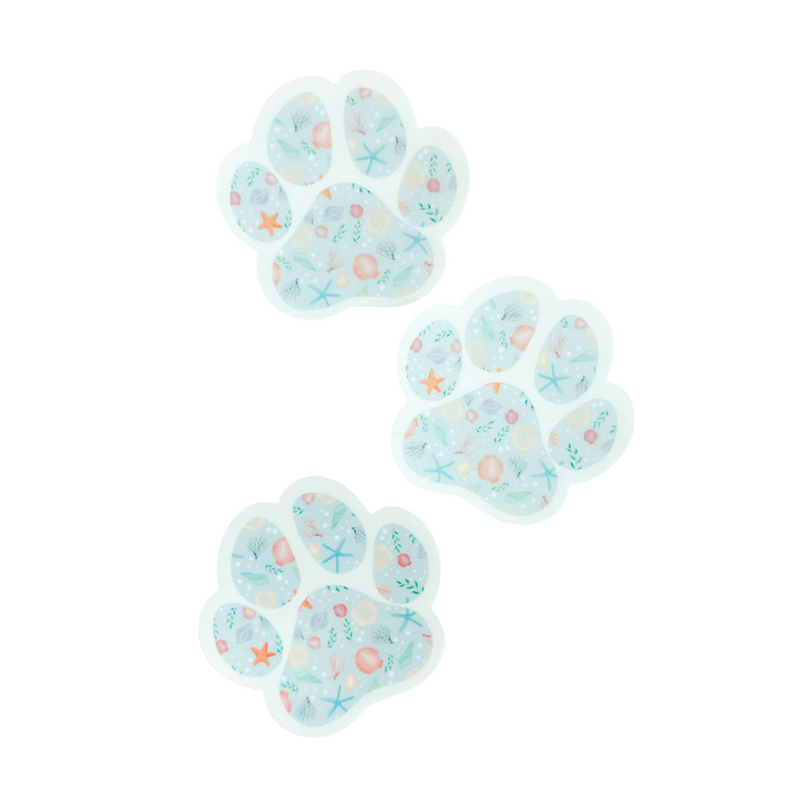 Sea Shell Paw Sticker