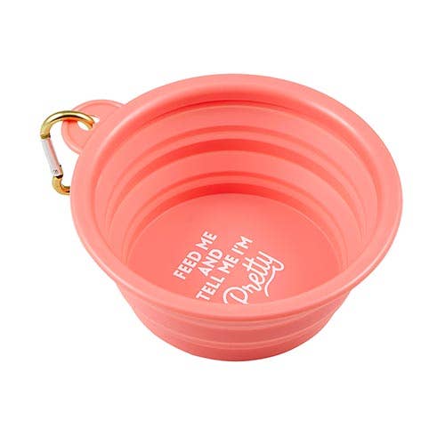 Collapsible Bowl - Feed Me and Tell Me I&