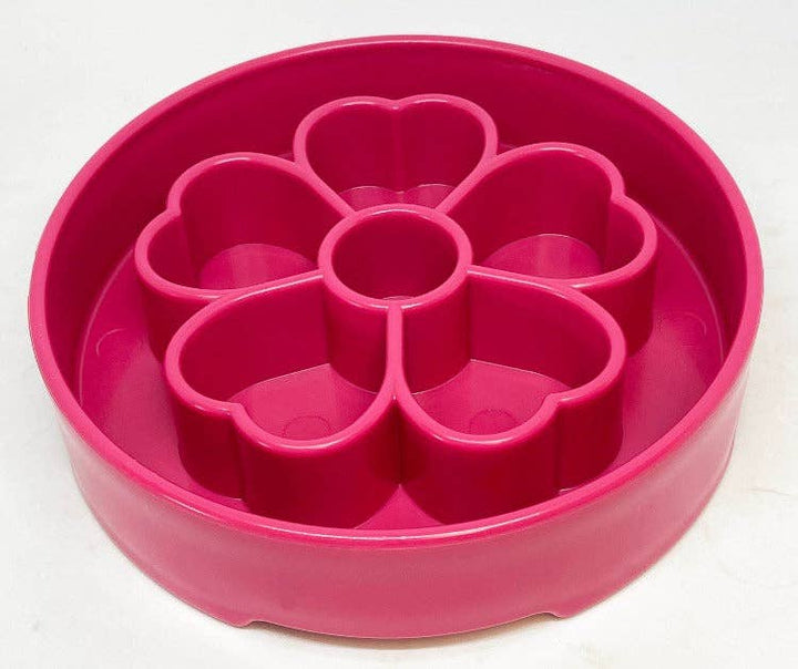 Flower Design eBowl Enrichment Slow Feeder Bowl