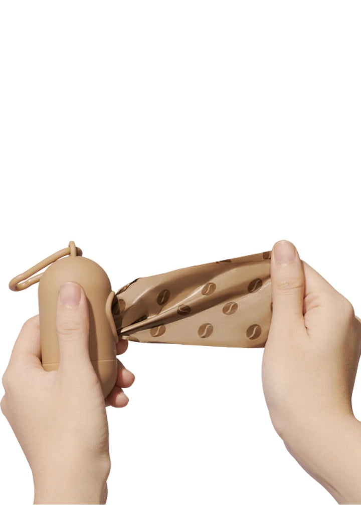 Coffee Poop Bag Dispenser Set (1+1)