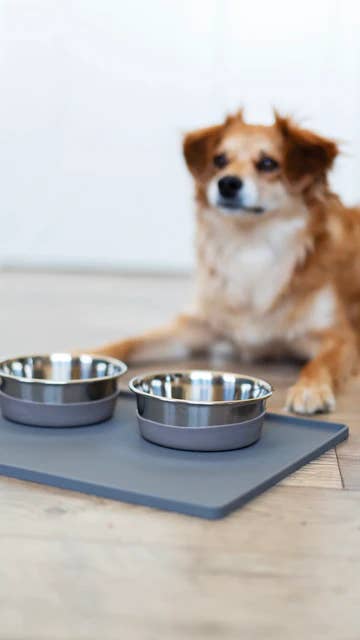 Silicone Food Mat Raised Edge Large
