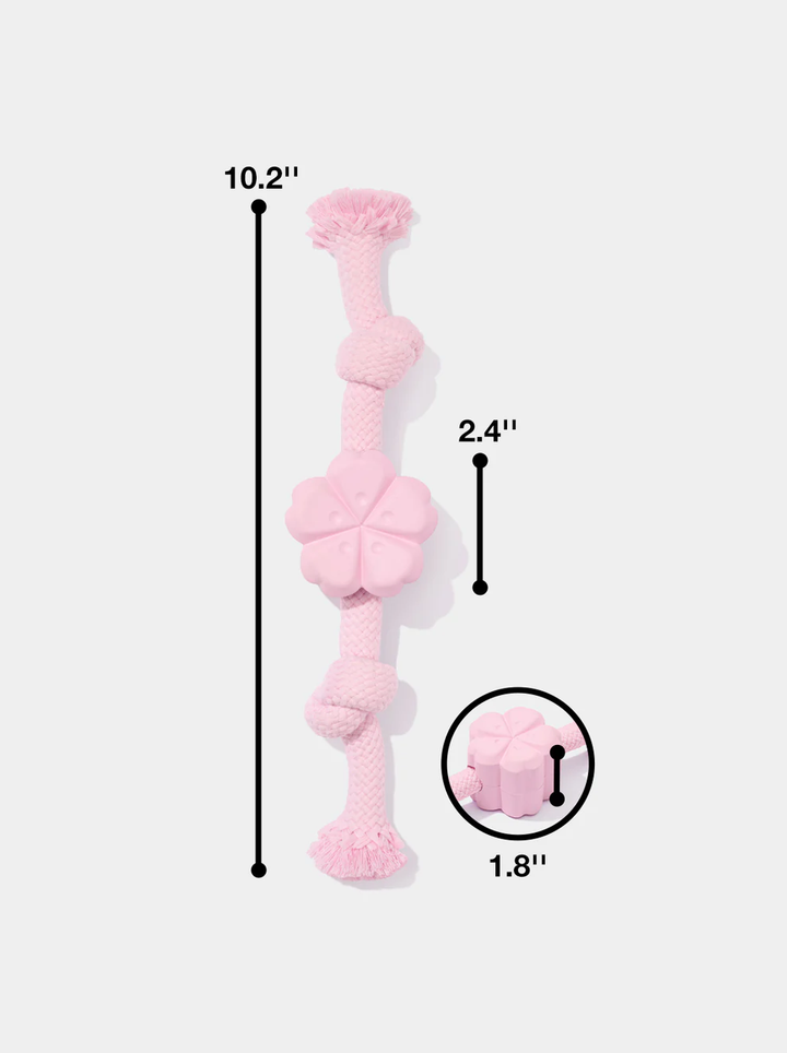 Cherry Blossom Knot Rope Toy
