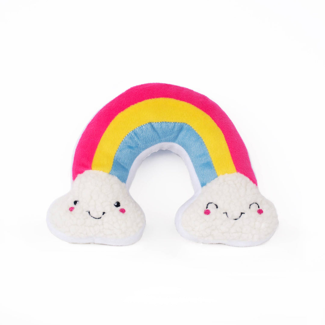 Squeakie Pattiez Rainbow Dog Toy