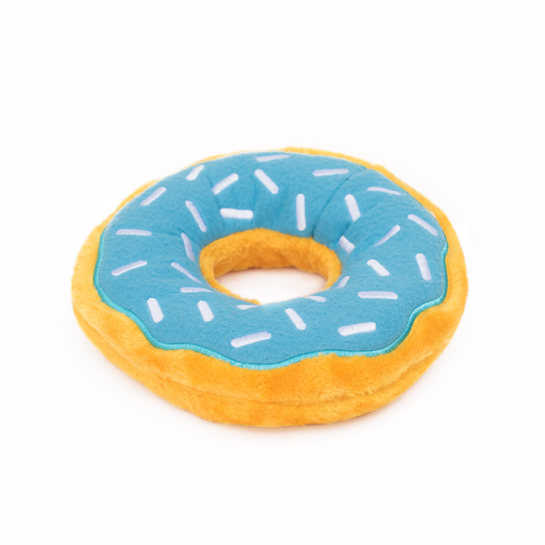 Junior Donutz - Blueberry - Dog Toy