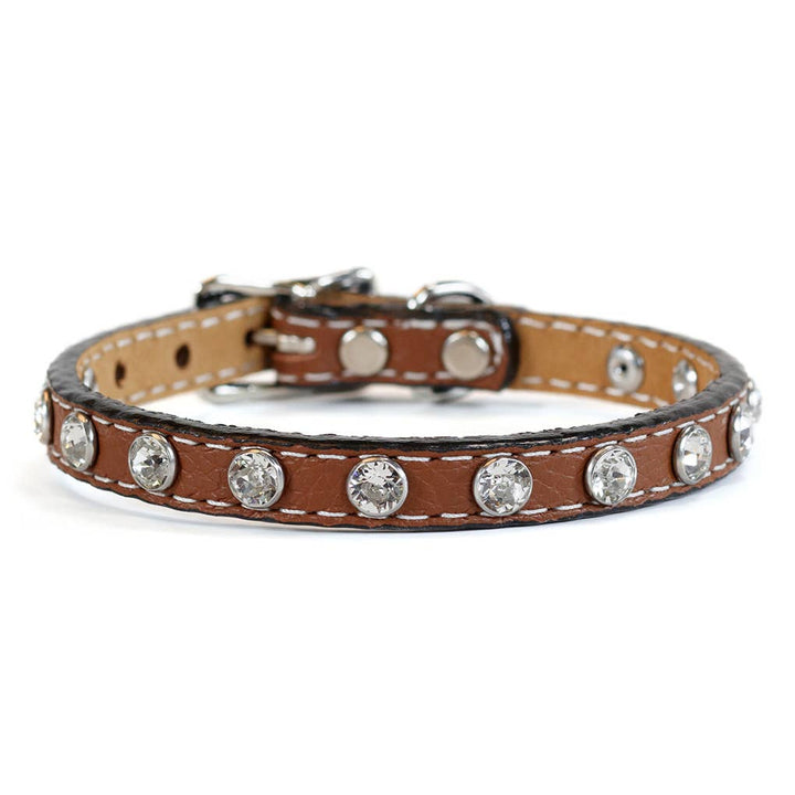 Tuscan Collar with One Row of Crystals Mini
