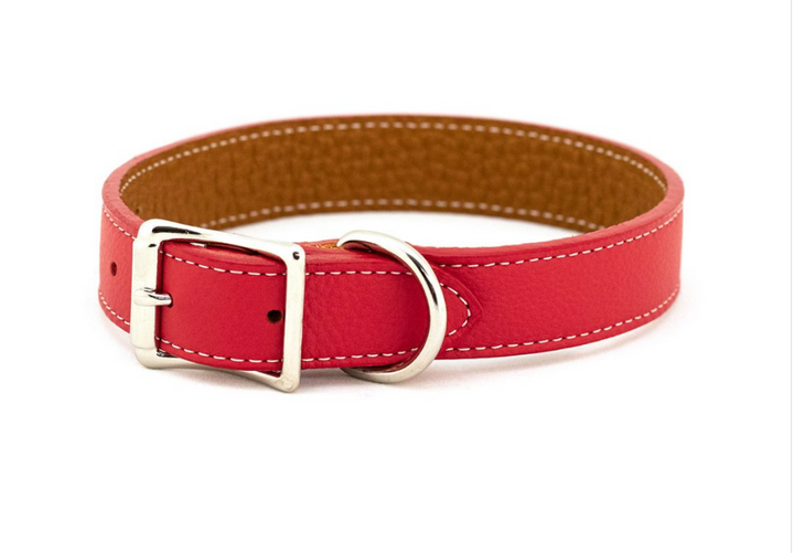 Tuscan Italian Leather Collar