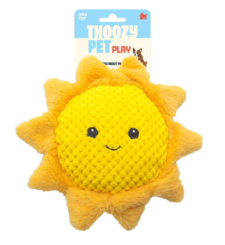 Sun Plush Dog Toy, 8"